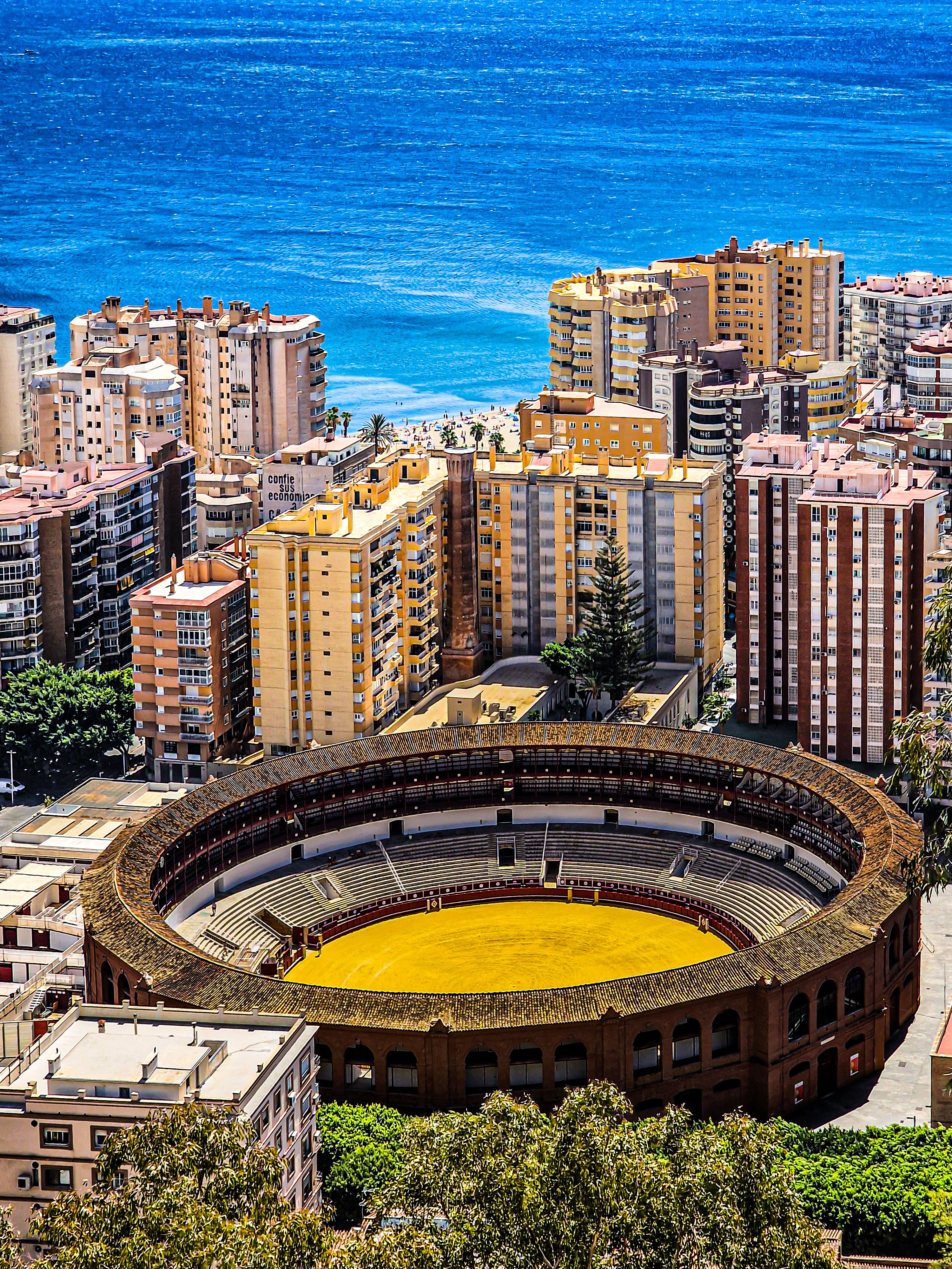 Barcelona architecture and Mediterranean light, Spain